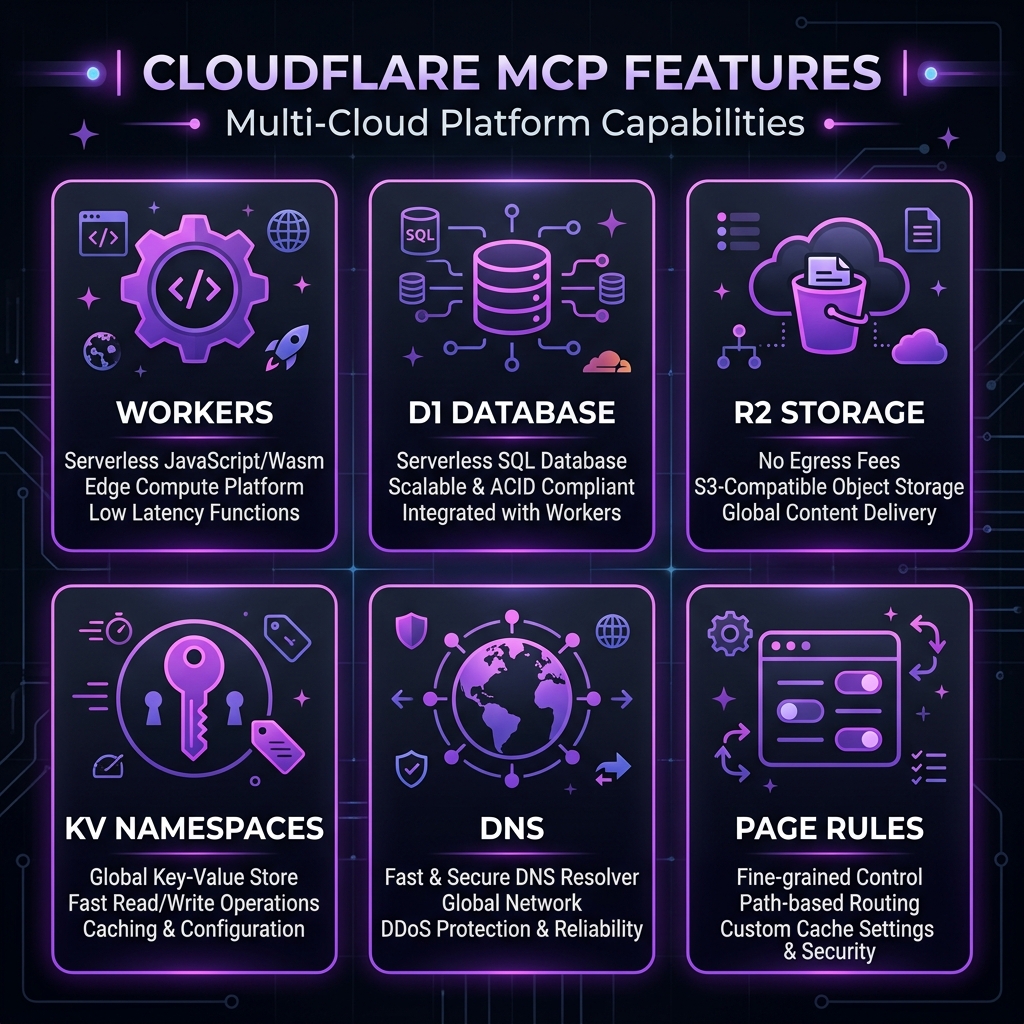 Cloudflare MCP Server key features overview